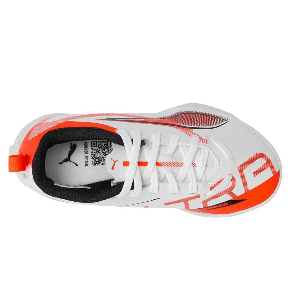 Puma Ultra 5 Play 108333-01 Kids US 13 M White Red Turf Soccer Shoes HTAT1798